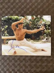 Jean-Claude Van Damme Bloodsport Signed 8X10 Photo COA