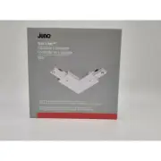 Juno Trac LITES Adjustable L- Connector White R24 90 Degree Angle 2502JT