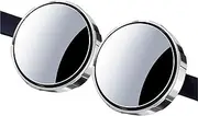 FCFZBTBNM 360 Degree Car Blind Spot Rear View Mirror Wide Angle Adjustable Small Round Mirror Car Reverse Auxiliary Assitant Convex Mirror Automobile rearview mirror(OneColor)