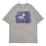 PRETTYNICE "PERFECT PURPLE GARMENT DYED TEE" | 灰