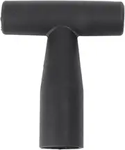 GRCFUMO Spade Handle, 34mm Inner Diameter Plastic Spade Handle Shovel, T Grip Handle Spade Snow Scoop Digging Raking Tools for Snow Shovel Digging Raking
