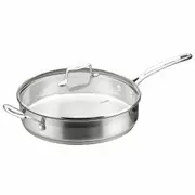 Scanpan 28cm 3.2L Stainless Steel Impact Saute Pan Induction/Gas Cookware Silver