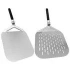 Stainless Steel Pizza Peel with Foldable Handle Pizza Spatula Kitchen Utensils #