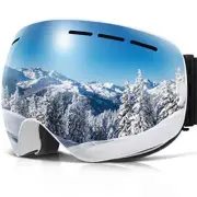 COPOZZ Ski Goggles, G1 OTG Snowboard Snow Goggles for Men Women Youth, Interc...