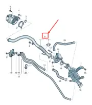 AUDI Q5 FY EGR Valve Connecting Pipe 059131509J NEW GENUINE