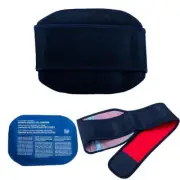 2 Sets Strap Wrap Knee/ Head Gel pack Direct Hot/Cold Gel Ice Pack Value Pack