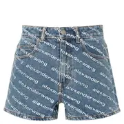 [Alexander Wang] Logo Print Shorts