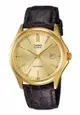 Casio Men's Analog Watch MTP-1183Q-9A Brown Leather Band Watch for mens