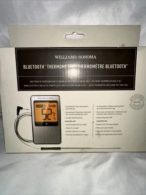 Williams Sonoma Bluetooth thermometer. NIB CA. 94109