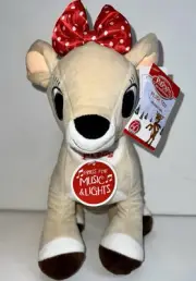 Rudolph The Red-Nosed Reindeer Clarice Plush Christmas Toy Holiday NWT