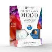 Perfect Match Mood Duo Gel Polish & Nail Lacquer - PMMDS02 Partly Cloudy 15ml