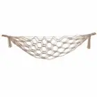 Boho Stuffed Animal Hammock Toy Net Bag Plush Toy Handwoven Bohemian Hammock