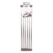 D.line Stainless Steel Over Sink Roll-Up Dish/Plate Dryer Rack 48x24cm Grey