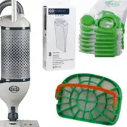 SEBO Dart Service Kit includes bags, micro hygiene filter and exhaust filter