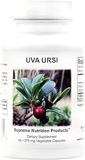 Supreme Nutrition Uva Ursi, 90 Bearberry 500 Milligram Pure Vegetarian Caps