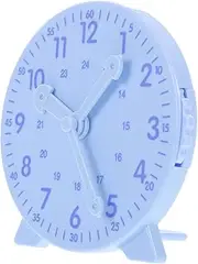 Yardwe Teaching Clock Model for Boys and Girls Teaching Clock Engaging Educational Tool