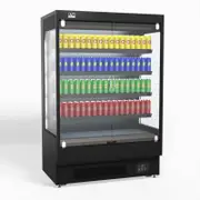 AG Equipment AG 1315mm Supermarket Multi Deck Showcase 2 door Glass Fridge - Commercial Open Display Fridges (AG-MSD1300)