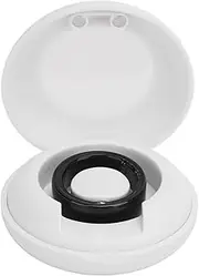 Yoidesu Sleep Quality Ring, Smart Health Ring for JYouPro App, Black Ceramic Rechargeable for Outdoor (Size 12)