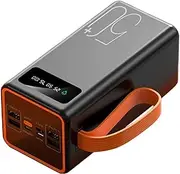 Solar Power Bank, Portable Charger, Solar Panel Power Bank - Durable Compact Battery for Camping, Hiking, Fishing, Climbing, Outdoor Activities