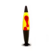 Peace Motion Lava Lamp - Red & Yellow