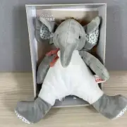 DouDou Et Compagnie Paris Couleurs Savane Plush Elephant Lovey Baby Toy 11" NIB
