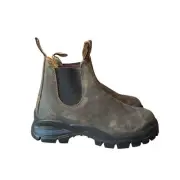 New Blundstone Rustic Brown Chelsea Leather Boots