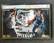 2018-19 JAREN JACKSON JR Noir Association & Icon Rookie Gold /10 Memphis Set