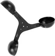 TOBBOMEY Anemometer Sensor Vane Airflow Digital Wind Speed Meter Speed Anemometer Wind Cups Air Flow Replacement Cup Measuring Aluminum Measurement Sensor Outdoor Meter Aluminum Alloy Black