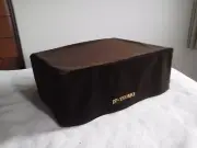 High-end Turntable cover for DENON DP-1300MK2 made of velvet suede made to order