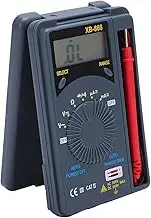 Clasken Digital Multimeter, Pocket Size, Lightweight, Multi-Function Voltage Resistance Current Tester, Auto Shut Off, Suitable for Automotive, Home, Factory Use