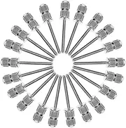 WRITWAA Sand Ring Bearing 2.35mm 20pcs Nail Drill Bits Set Nail Gel Drill Bit Manicure Tool Storage-friendly