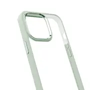 iPhone 13 Compatible Case Cover With Shockproof Metal Camera Lens Protection Clear PC - Mint