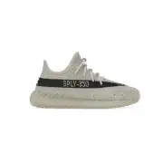adidas Yeezy Boost 350 V2 Slip On Youth Boys Grey Sneakers Casual Shoes HP7872