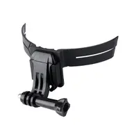 Motorcycle Helmet Camera Mount Motorbike Hat Chin Bracket For GoPro Insta 360