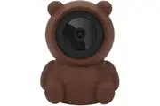 Security Camera, Home Surveillance Brown Bear Styling WiFi Camera, for Home Shopbrown