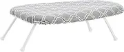 Amazon Basics Tabletop Ironing Board with Folding Legs - Trellis Removable Cover