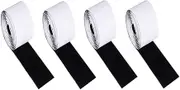 Beatifufu 4Rolls Strong Adhesive Guitar Pedal Board Tape Hook Loop Fastener for Guitar Parts Easy to Cut Durable Practical Guitar Supplies for Effector Installation