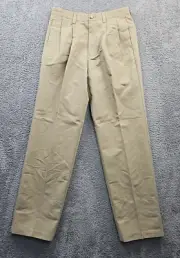 DOCKERS Tour Monaco Pant Pleated Brown 32x34 new w Tags