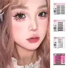 Soft Glue-Free Fake Lashes DIY Eyelashes Extension Ladies Girls