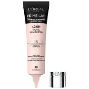 L'Oreal Paris Prime Lab 24H Pore Minimizer Primer with AHA LHA BHA 1.01 Fl Oz
