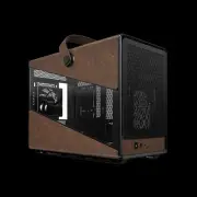 Montech Heritage Pro Black Tempered Glass/Leather Micro ATX Case