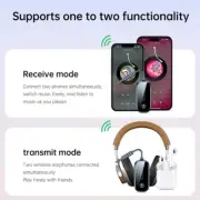 2-in-1 Bluetooth 5.4 Transmitter & Receiver AUX Audio Adapter For Cell Phone