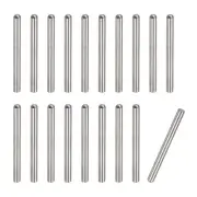 3x35mm Dowel Pins, 50pcs Round Head Flat Chamfered End Dowel Pin