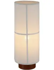 [Lexi Lighting] Ailsa Linen Table Lamp White