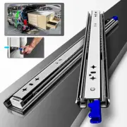 2x Locking Drawer Slides 240KG Heavy Duty Runners Trailer 813-3028mm Draw Slide