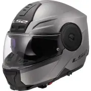 FF902 Scope II Solid Matt Titanium 06 Modular Helmet