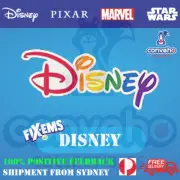 Woolworths Colourful Disney Logo Fix-Em Fix-Ems FixEm Woolies Sticker Fixems New