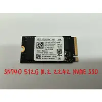 在飛比找蝦皮購物優惠-☆【WD SN740 512G 512GB M.2 2242