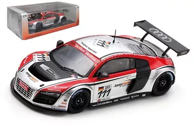 Spark 100SPA21 Audi R8 LMS #111 'Phoenix Racing' 3rd Spa 24hr 2009 - 1/43 Scale