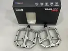 Look Trail ROC Plus Flat Chromoly+ Spindle MTB Pedal (Silver) #00026164
